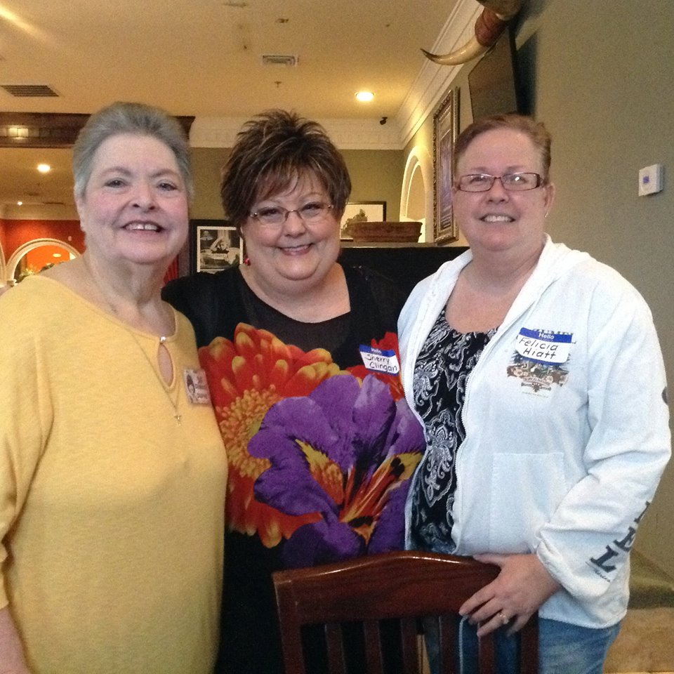 Dianne Dupre, Sherry  Clingan and Felicia Hiatt